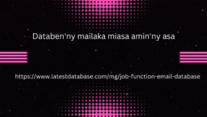 Databen'ny mailaka miasa amin'ny asa