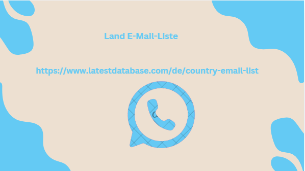 Land E-Mail-Liste