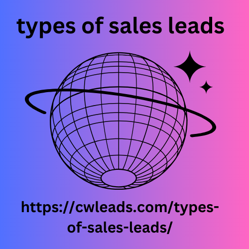 types of sales leads