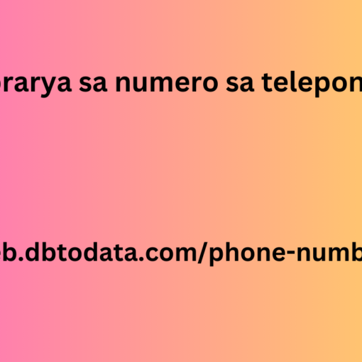 Librarya sa numero sa telepono