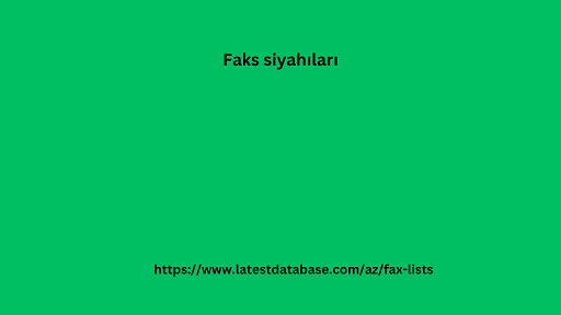 Faks siyahıları