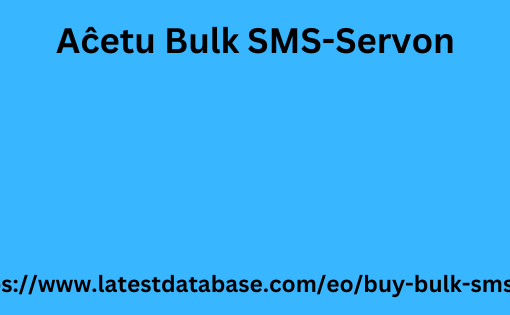 Aĉetu Bulk SMS-Servon