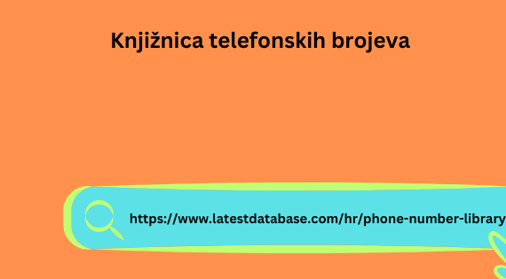 Knjižnica telefonskih brojeva