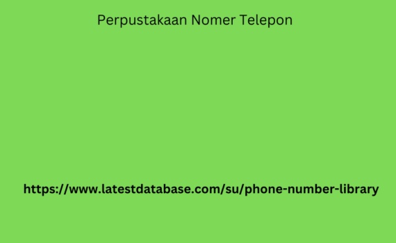 Perpustakaan Nomer Telepon