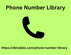 kenya phone number library