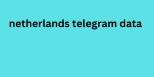 netherlands telegram data