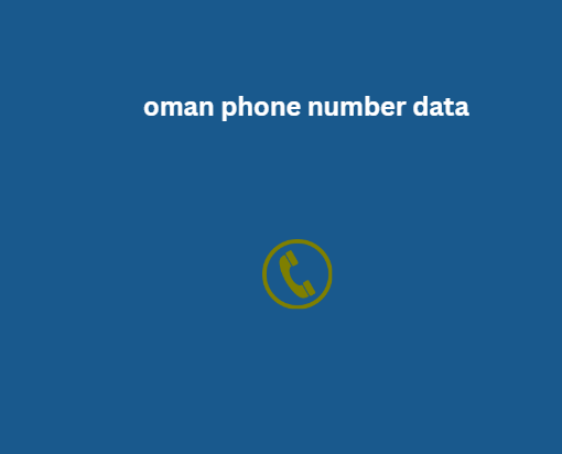 oman phone number data