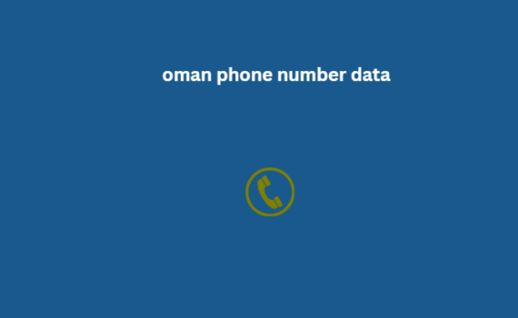 oman phone number data