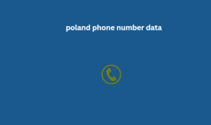 poland phone number data