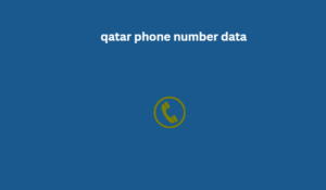 qatar phone number data