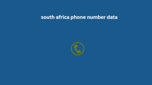 south africa phone number data